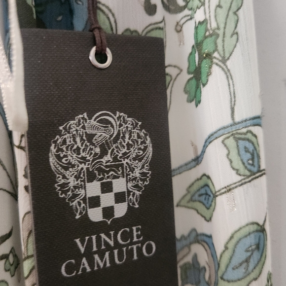 Vince Camuto Floral Milano Maxi Dress in Blue and Green Medium NWT - Picture 5 of 7